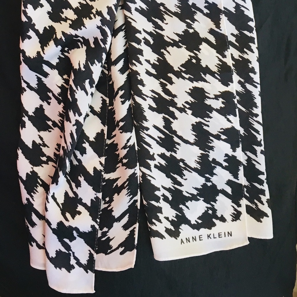 Anne Klein 100% silk scarf